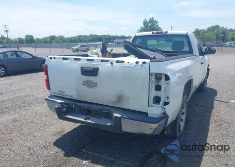 2007 Chevrolet Silverado Work Truck из США, поврежденный, VIN 1GCEC14X27Z616363